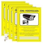 Comparativa: ¿Cuál es la mejor señal de zona videovigilada para prevenir riesgos laborales?