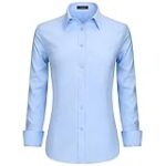 Análisis y comparativa: ¿La camisa azul celeste mujer es segura para el trabajo?